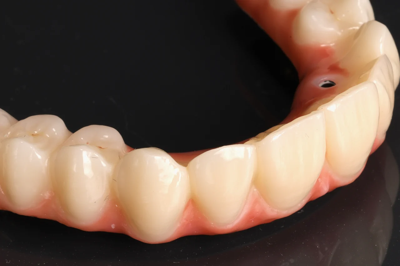 Milled digital denture by Prime Lab Dental Studios