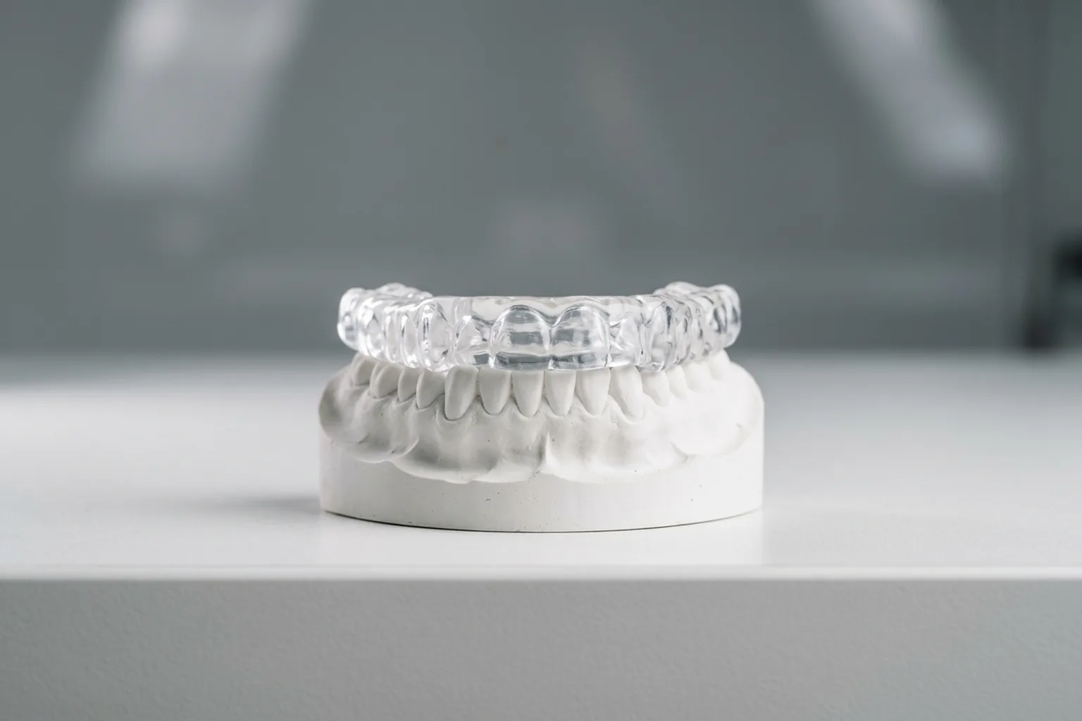 Milled occlusal splint crafted by Prime Lab Dental Studios